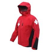 3-Layer Boundary Peak Patrol Shell, Red/Black, w/Crosses