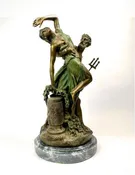 Abduction of Persephone Lost Wax Bronze Statue by Clodion