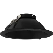 10-Inch Round Trim – Black Cone – Black Flange
