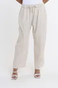 Addie Ragged Multi Seam Linen Pant (PL194)