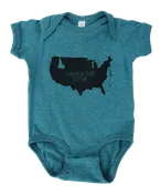 F+F Someone Loves Me Baby Onesie