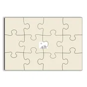 10x7 Horizontal Puzzle - 12pc