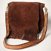 Breckenridge Leather Messenger Bag