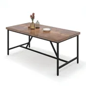 70 Large Rustic Dining Room Table Seat up to 8 People for Dining Room