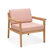 Agate Rope & Teak  Solid Wood Sofa-Chair