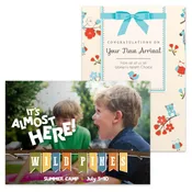 5" x 7" Flat Custom Printed Card