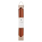 12" Taper Candles Set of 2 | Terra Cotta