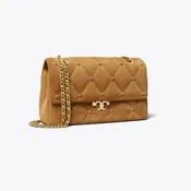 Bunny Knot Suede Shoulder Bag