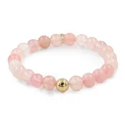 Felicity – Rose Quartz Beaded Bracelet