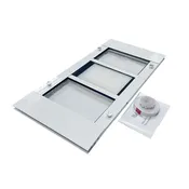 Adjustable Aluminum Cat Door Window Insert