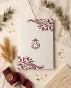 25th Wedding Anniversary Custom Special Occasion Invitation Card| 25th Anniversary Invitation AMSO-17