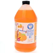 Apricot – Slush Syrup Concentrate – 100% Pure Cane Sugar – Half Gallon (64 Fl oz)