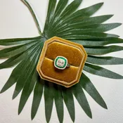 Emerald &amp; Diamond Ring
