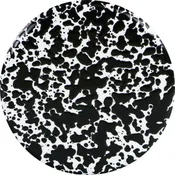 10" Enamel on Steel Burner Cover, Black Marble