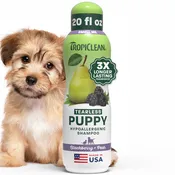 TropiClean Blackberry + Pear Tearless Puppy Shampoo, 20oz