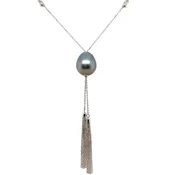 Adjustable Tahitian Pearl Lariat