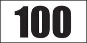 American Diabetes Association 4" x 2" White Helmet Sticker