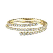 A LINK abbracci three row wrap bangle