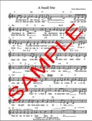 A Small Star Leadsheet