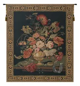 Abraham Mignon Mignon Bouquet Decorative Tapestry Wall Hanging 40 x 33 in Floral Still Life Woven Decor