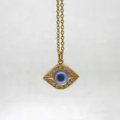 14k Evil Eye