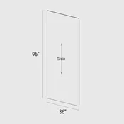 Panel 1/4″ Veneered