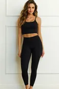 Black Soft Sculpt Essential Tank Bra
