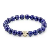 Clarity – Lapis Lazuli Beaded Bracelet