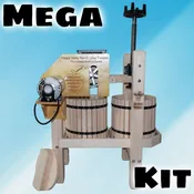 American Harvester Cider Press & Grinder MEGA Kit