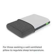 Cariloha Classic Bamboo Memory Foam Pillow