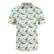 Beaching 80's Junior Polo- White