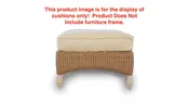25017 Lloyd Flanders Embassy Ottoman Replacement Cushion