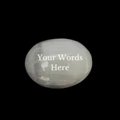 Empowering Selenite Palm Stones | Singles (6-7cm)