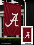 Alabama Crimson Tide 2 Sided Banner Applique Logo