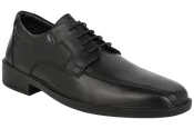 Esse Comfort Men's Leather Cushioned Bicycle Toe Oxford - Black