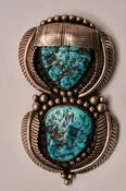 Believed Darling Darlene turquiose pendant in sterling silver