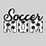 Soccer Mom – Waterproof Vinyl Decal for Car, Phone, Water Bottle