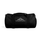 Duffel Bag - White Logos — Soundview School