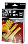 12 Pack Slow-Burn Water Resistant Tinder Sticks