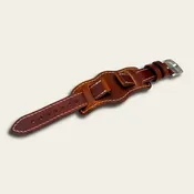Aviator Bund Strap | Horween Dublin | English Tan