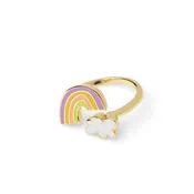 Adjustable Ring - Rainbow Cloud