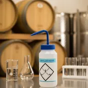 Bottle - Plastic, Distilled Water, 500 mL