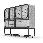 Adult True Full Size Folding Bed with Mattress Extra Large Size 75x54 in. (450 Lbs Weight Capacity)