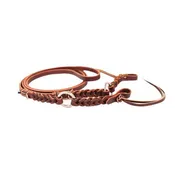 Burgundy Bleeding Heart Ring Roping Rein