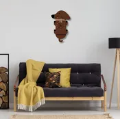 Dog Pendulum Clock - Wood — Charmed on South