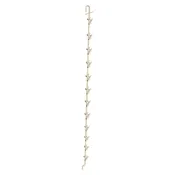 12 Station Metal Display Rod w/ Rounded Top, 10-Pack