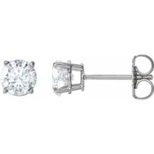 Aquamarine Stud Earrings