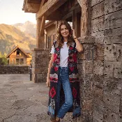 Duster Vest W/Hood