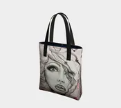 Lips and Lashes Tote Purse - SimArt Brand