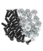 1/4-20 T-NUTS AND BLACK BOLTS - RH-5220BO
